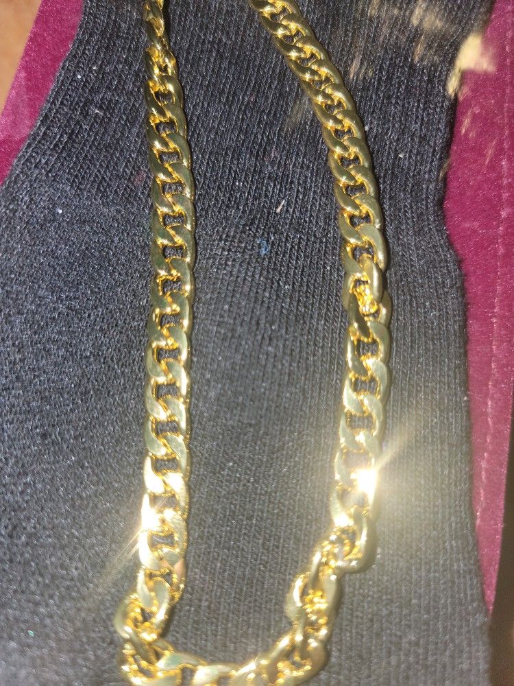 20 Inch Cuban Link 6mm Gold Filled Chain