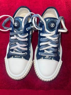 Louis Vuitton cloth lace ups