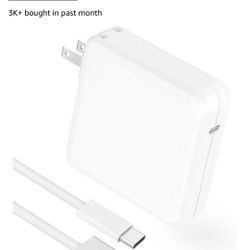 Charger for MacBook Pro 14 16 inch 2023 2022 2021 M3 M2 M1, 2022 2023 2024 MacBook Air 13 15 inch, 96W / 70W USB C Power Adapter, 6.6FT USB C to 3 Bra