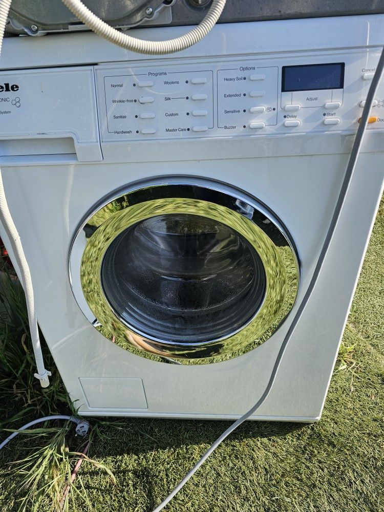 washer and dryer