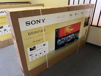 Sony Bravia 65” 4K mini led smart tv