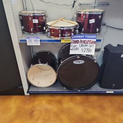 Sound Percussion 5pc Drum Set