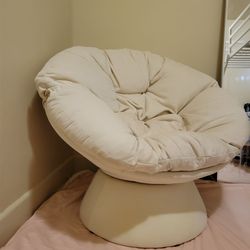 corduroy papasan swivel chair