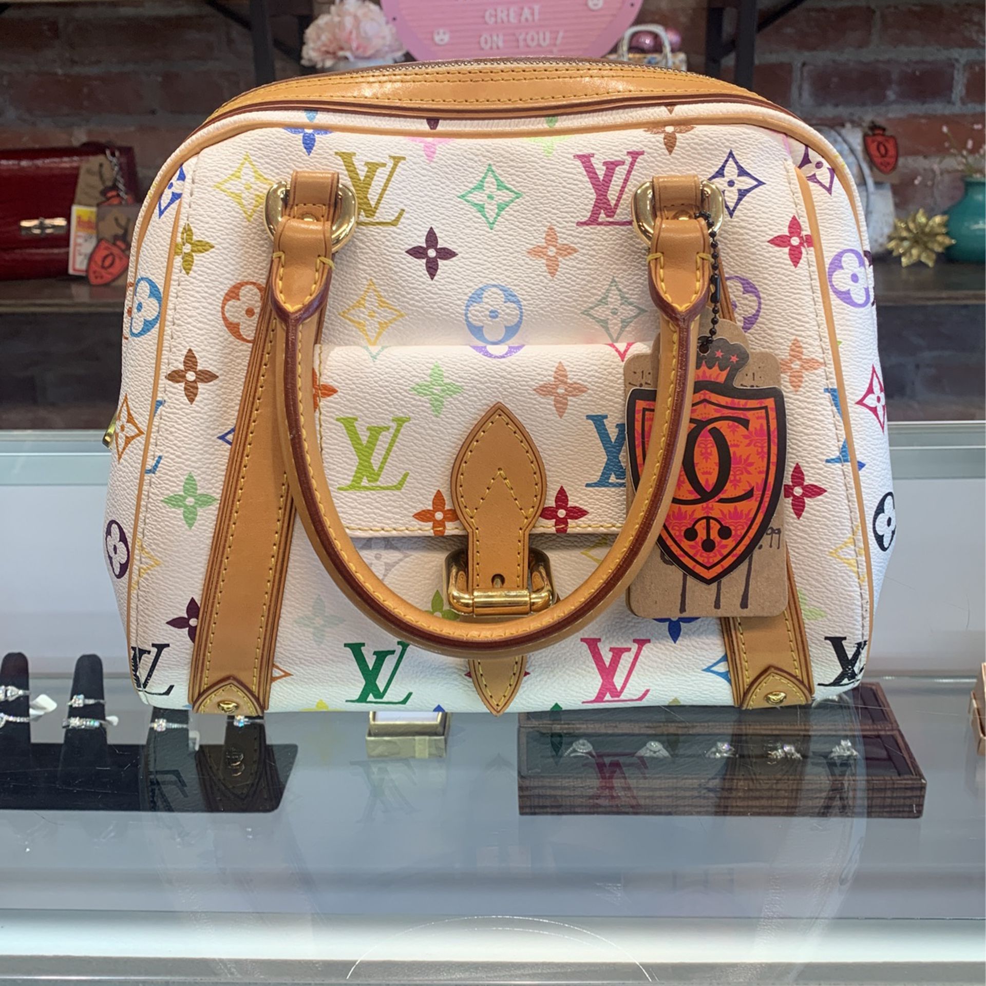 Louis Vuitton Monogram Multicolor Priscilla Handbag