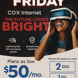 Home Internet WiFi or  Cable