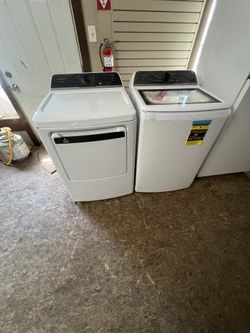 Brand New Washer And Dryer Set