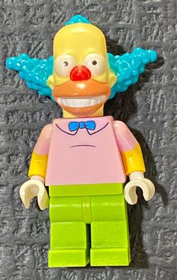 **LEGO Simpsons Minifigure – Krusty the Clown**