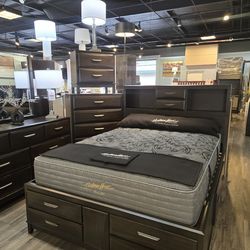 QUEEN SIZE STORAGE BEDFRAME FINANCING OPTIONS AVAILABLE NO CREDIT NEEDED
