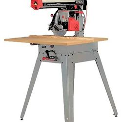 NEW RIGID 10IN RADIAL ARM SAW