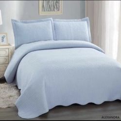 3 Pcs Quilt King Size 