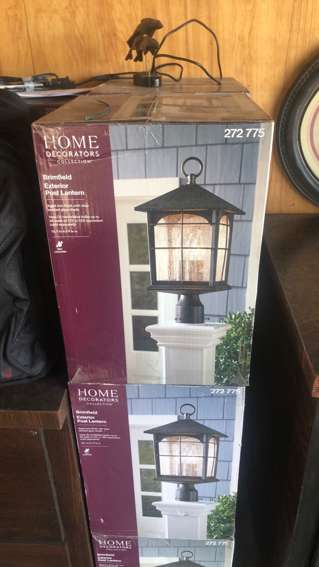 Home Decorators Brimfield Exterior Post Lantern