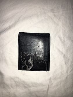 Metal Mulisha leather bi fold wallet