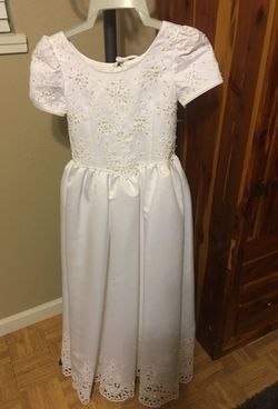 Bridesmaid dress for a flower girl
