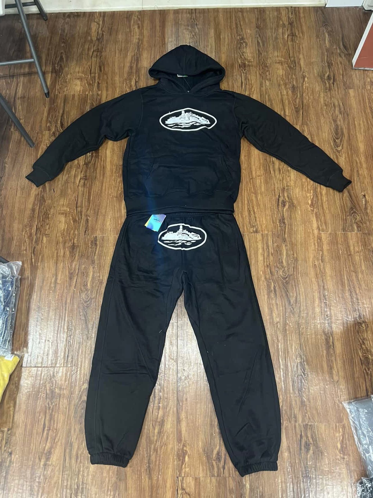 Black Corteiz tracksuit