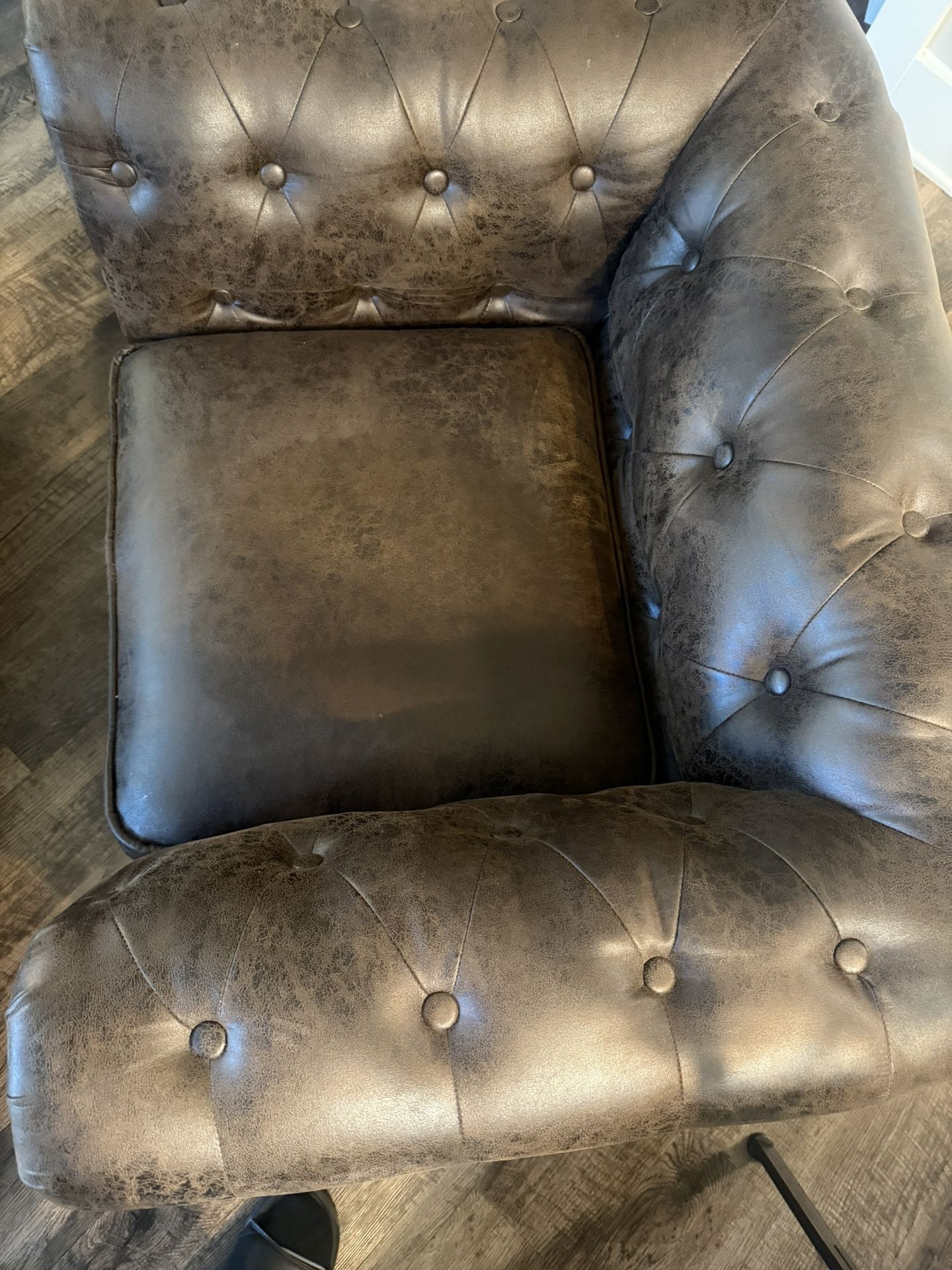 Chair & Ottoman $150