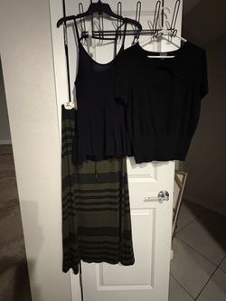 Maxi shirt and  2 shirts