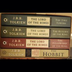 J.R.R. Tolkien 4-Book Boxed Set: the Hobbit and the Lord of the Rings
