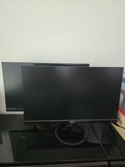 2 Acer Monitors