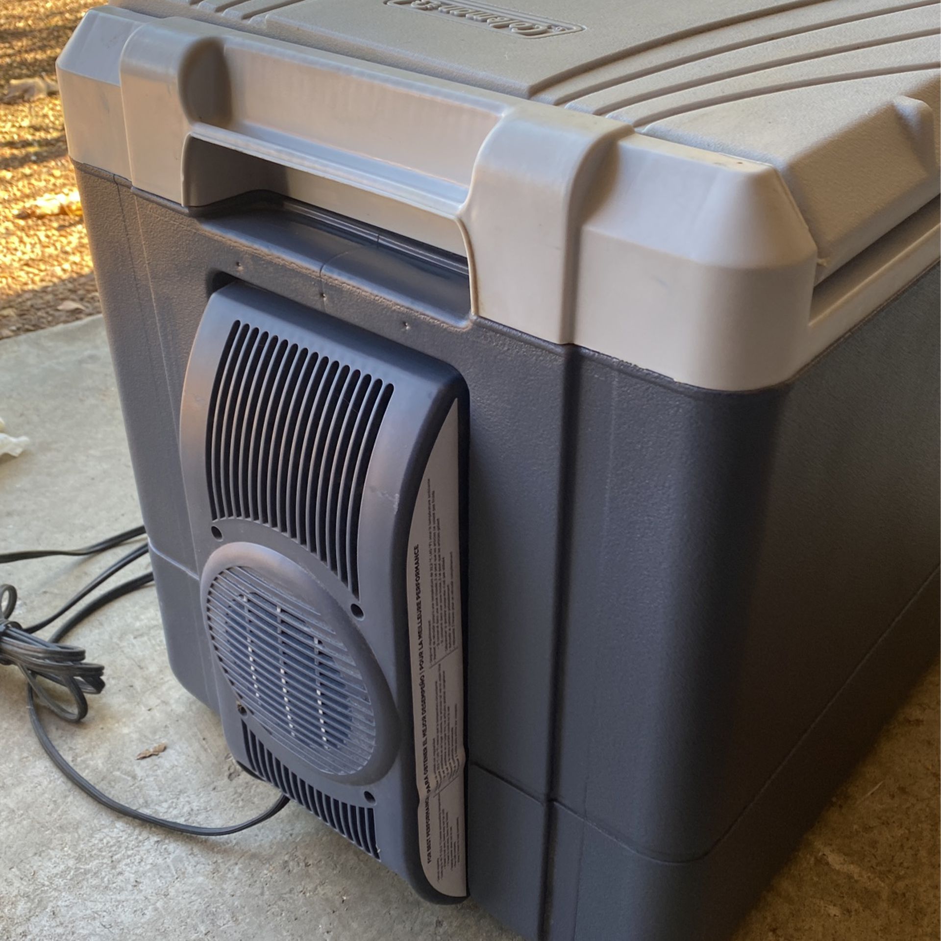 Coleman 40 Qt. Thermoelectric cooler with 120-Volt adapter