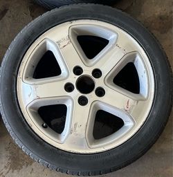 Two (2)  Acura TL 17” OEM rims tires Wheels TSX RSX Honda accord civic si