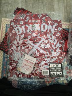 Dixon party shirts xxl and xs