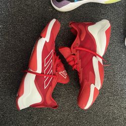 New Adidas Exhibit A Mid Basketball Shoe-Size 14