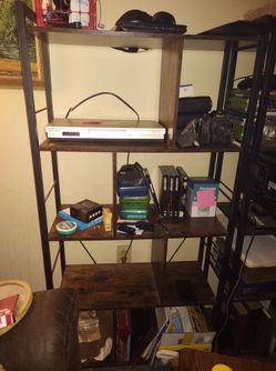 VASAGLE 5-Tier Industrial Bookcase