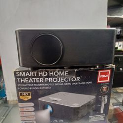 Quality Rca Smart Projector With Roku Streaming Stick Smart.  Brand New 