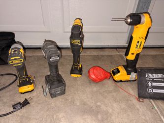 Tools and batteries and more !