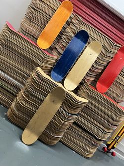 Canadian maple skateboard decks and accessories