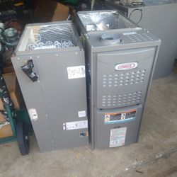 Lennox gas Furnace and coil