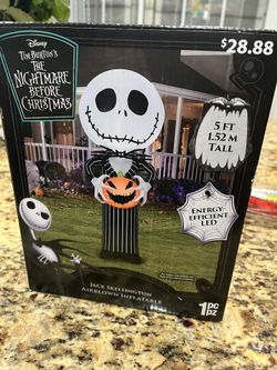 Jack Skelington Inflatable