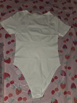 OQQ Short Sleeve Bodysuit Size Small