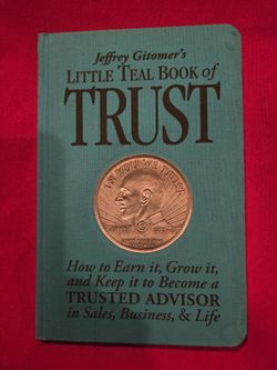 Little Teal Of Trust Book