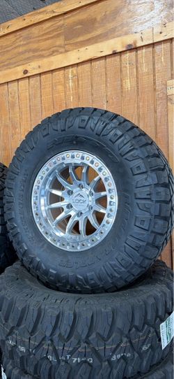 17x9 wheels tires new 6x139 lock offroad 35x12.50x17