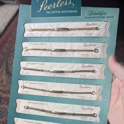 Antique New Old Stock Gold Filled Lady's Watchbands
