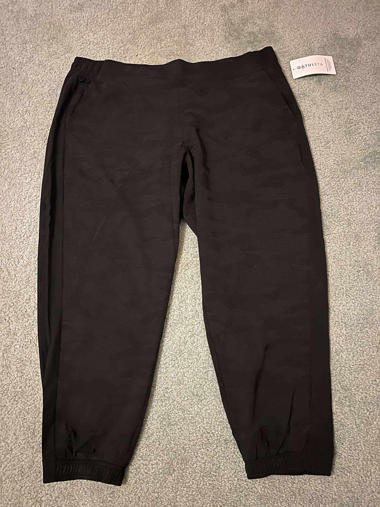 Athleta Brooklyn Cami Jogger Black Size 22