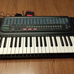 Classic Casio Ct-638 Tone Bank Digital 61 Key Electronic Keyboard 