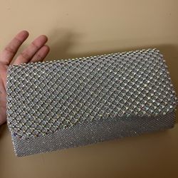 Rhinestone clutch