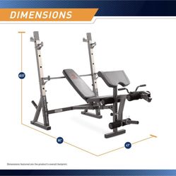 Marcy Surge Olympic Weight Bench 