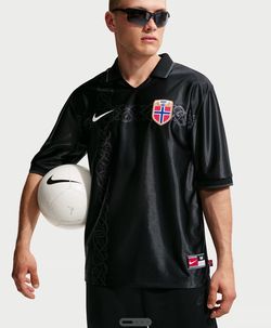 Norway Energy Men's Nike Dri-FIT Short-Sleeve Soccer Top size 2XL