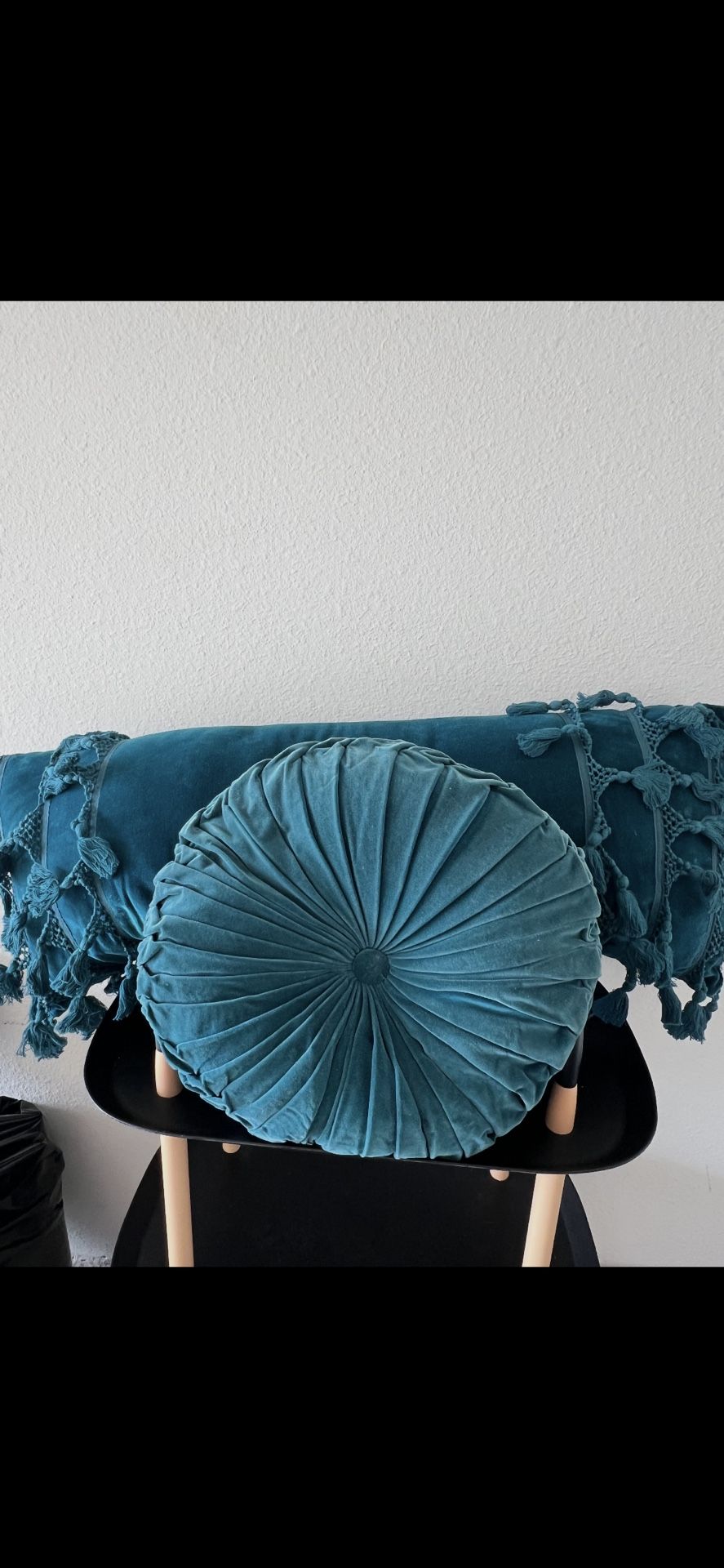 Turquoise Throw Pillow Set