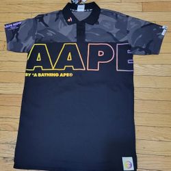 Aape by A Bathing Ape Polo Shirt XXS Camo