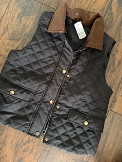 New sleeveless puffer