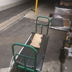 16x60 U Boat Flat Cart With 2 Shelves