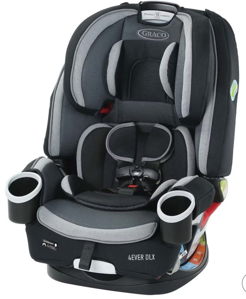 *GRACO 4 EVER* 4-In-One CarSeat With CupHolders
