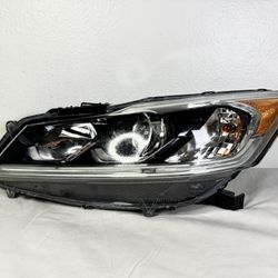 2016 - 2017 HONDA ACCORD LH DRIVER SIDE HEADLIGHT OEM