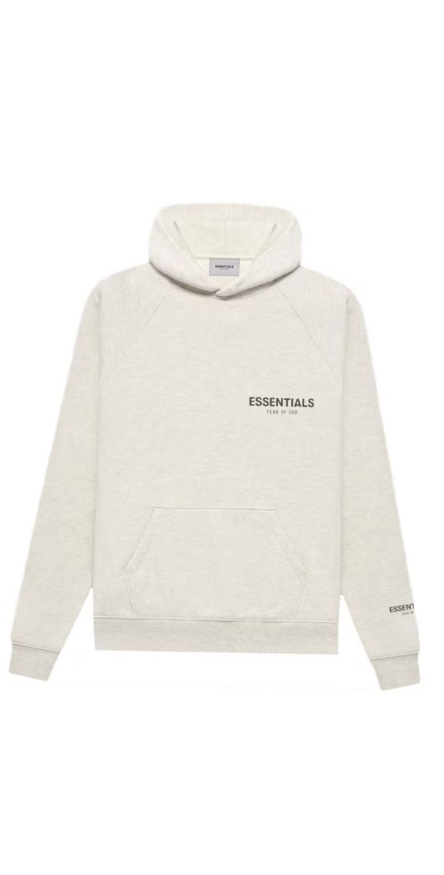Fear of God Essentials Hoodie – Light Oatmeal – Size M – Brand New