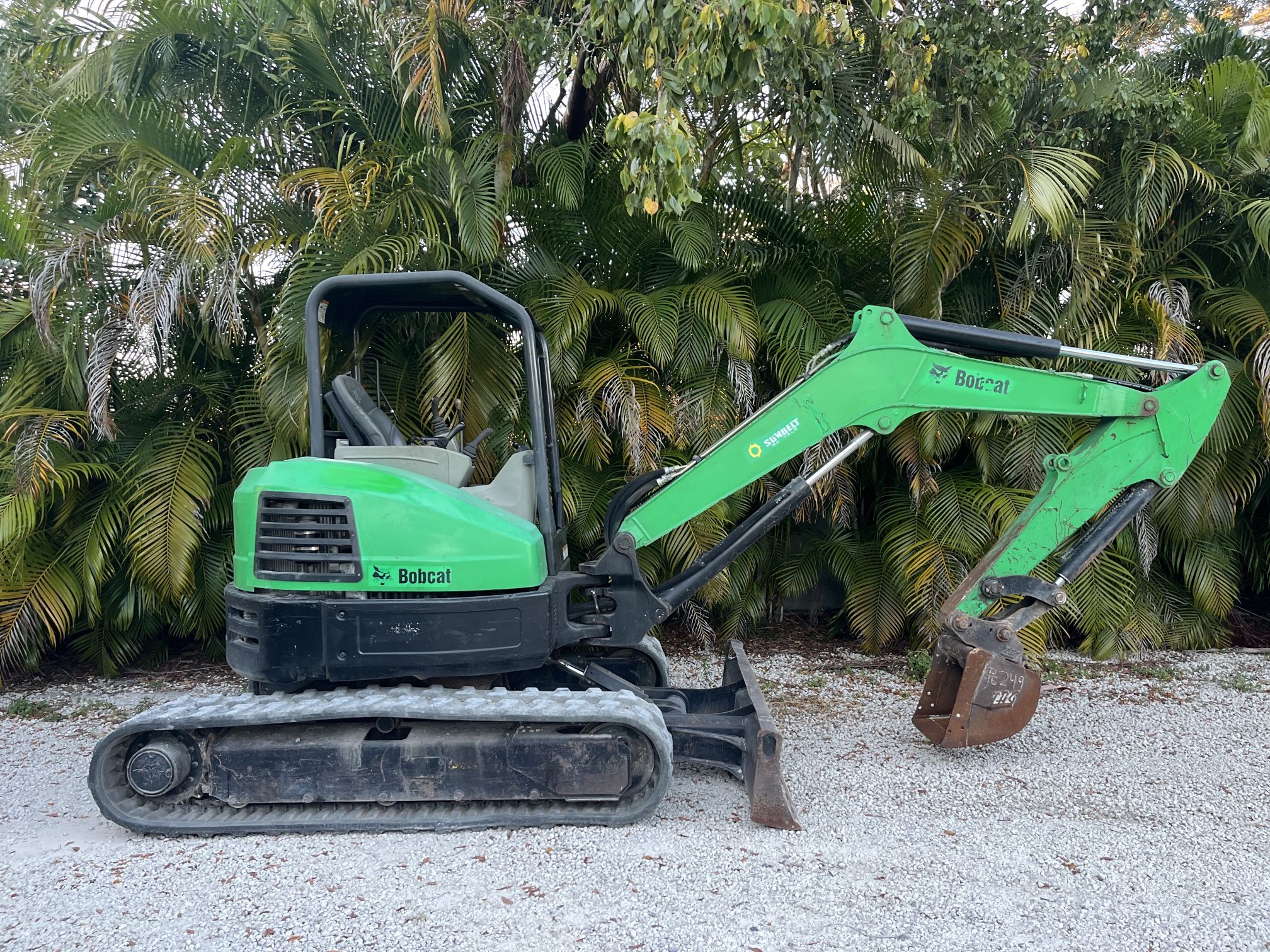 2018 Bobcat E45 ZTS Zero Turn Excavator 11k Lbs