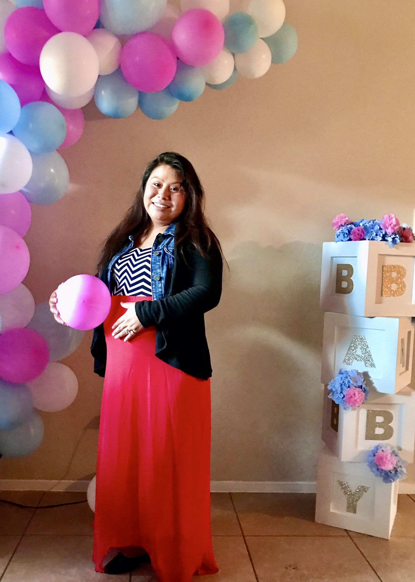 Gender reveal Party decorations